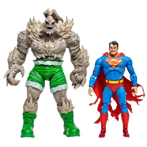 dc multiverse superman vs doomsday|mcfarlane superman vs doomsday.